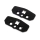 Team Losi Racing - Skid Plate Adjustable Chassis +2 Aluminum (2): 8X 2.0 (TLR-1259)