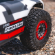 Pro-Line Racing - 1/10 Raid Bead-Loc F/R 2.2/3.0 12 &amp; 14mm SC Wheels (2) Red/Gray (PRO281105)