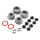 Pro-Line Racing - 1/10 Raid Bead-Loc F/R 2.2/3.0 12 & 14mm SC Wheels (2) Red/Gray (PRO281105)