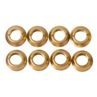 D-Power HelloRadio Muttern für V16 Schalter - gold, 8 Stück (HR3013)