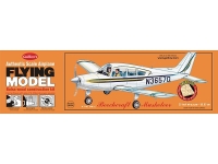 Guillow - Beechcraft Musketeer 508mm, lasergeschnitten (4SH0308LC)