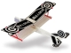 Guillow - Superhero: Bullseye Doppeldecker-Freiflugmodell...