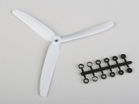 GWS - Propeller GWS HD 9x5 grau 3-Blatt (linksdrehend) (3EL2343)