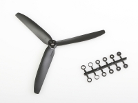 GWS - Propeller GWS HD 9x5 schwarz 3-Blatt (linksdrehend) (3EL2341)