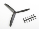 GWS - Propeller GWS HD 9x5 schwarz 3-Blatt (linksdrehend)...