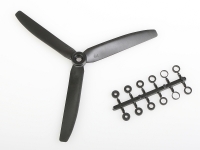 GWS - Propeller GWS HD 8x4 schwarz 3-Blatt (3EL2330)