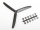 GWS - Propeller GWS HD 8x4 schwarz 3-Blatt (3EL2330)
