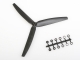 GWS - Propeller GWS EP 10x6 schwarz 3-Blatt (3EL2252)