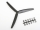 GWS - Propeller GWS EP 10x6 schwarz 3-Blatt (3EL2252)