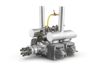DLA boxer engine 128ccm including muffler,all accessories (2DLA0128)