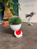 Hydroponic Krafty Robert Planter - Heart