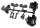 Robitronic - Truggy Getriebegehäuse Set (R25029A)