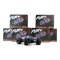 Maniac - Hyper GO Fury 6 STÜCK blau/orange (MA00004)