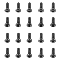 LC Racing - Sechskant Rundkopfschraube M2.6x8mm 20 Stück (LCSK40)