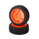 LC Racing - Reifen/Felgen 25mm 18 Speichen (12mm) 2...