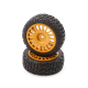 LC Racing - Reifen/Felgen 25mm 18 Speichen (12mm) 2...