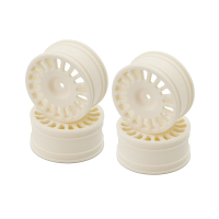 LC Racing - Felgen Weiß 25mm 18 Speichen (12mm) 4 Stück (LC8054)