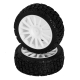 LC Racing - Rally Reifen mit Felgen 25mm mit 14 Speichen...