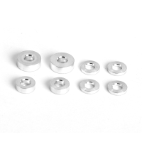LC Racing - Beilagscheiben Alu 3x6x1(4), 3x6x2(2), 3x7.5x2.5(2) (LC8025)