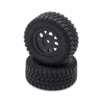 LC Racing - Reifen/Felgen SC schwarz 22 ,12mm 2 Stück (LC6268)