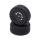 LC Racing - Reifen/Felgen SC schwarz 22 ,12mm 2 Stück (LC6268)