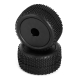 LC Racing - Reifen/Felgen Block Pin Truggy montiert 12mm...