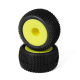 LC Racing - Reifen/Felgen Jetgo hinten vormontiert 12mm...