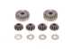 Kingmotor - Differentialgetriebesatz aus Hartstahl...