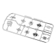 Killerbody - Chromed Parts Set for KB48765 Jeep Gladiator...