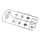 Killerbody - Chromed Parts Set for KB48765 Jeep Gladiator (KB48797)