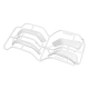 Killerbody - Wheel Arches 1.55 inch Tire for KB48765 Jeep...