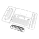 Killerbody - ABS Parts Set for KB48765 Jeep Gladiator...
