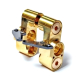 Hobao - HYPER VTE2 BRASS STEERING HUB (HOP-0166)