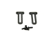 Hobao - CARBON FIBER CENTERING BRACKET, 2PCS (H85168)