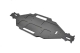 Hobao - CNC ALUM LIGHTWEIGHT CHASSIS (H11391)