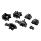 CEN-Racing - Gear Box Set, ( front, center, rear) (CM0201)