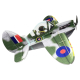 Cartoon Warbird Spitfire - 550mm