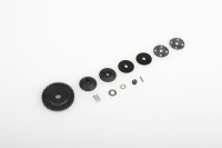 Himoto - Spur gear/spring/nglon-lock nut (HM801-013)