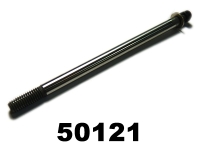Himoto - 94mm front shock main axle+nut M3+pads (HM50121)