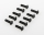 Himoto - Cap head mechnical screw(4*15) 8pcs 1/5 (HM50103)