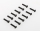 Himoto - Cap head mechnical screw(3*12) 12pcs 1/5 (HM50101)
