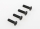 Himoto - Countersunk mechnical screw (4*25) 8pcs 1/5 (HM50087)