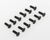 Himoto - Countersunk mechnical screw (4*12) 12pcs 1/5 (HM50084)