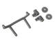 Himoto - Front/rear body post + pads+post mount (HM38-P018)