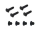 Himoto - Steering Hub Bolt+bush 1set (HM38-H024)