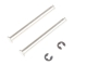 Himoto - Rear lower arm outside hinge pin+E-clip (2mm)...