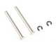 Himoto - Front lower arm outside hinge pin+E-clip (2mm)...