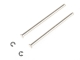 Himoto - Front/rear lower arm inside hinge pin+E-clip...