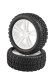 Himoto - White Short Course Front Tires and Rims...