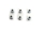 Himoto - Lock Nuts M4 (6pcs) (HM31045)